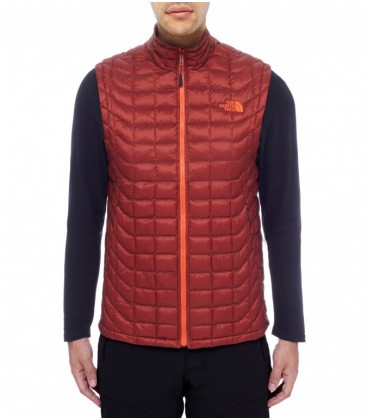 The North Face Thermoball Vest Brick House Red/Acrylic Orange (M)