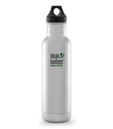 KLEAN KANTEEN 20OZ Classic Vacuum Insulated Brushed Stainless (592ML)