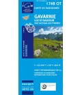 Carte IGN Gavarnie Luz-Saint-Sauveur Pn des Pyrenees - IGN 1748OT