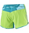 SALOMON AGILE SHORT Green Flash/ Blue Bird (W)