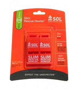 PACK SIFFLET 100 DB/ SLIM RESCUE HOWLER 2 PACK