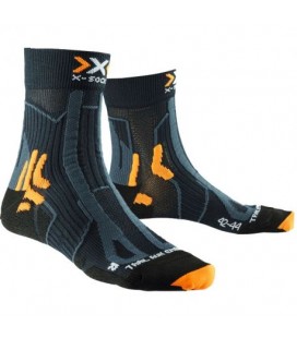 X-SOCKS TRAIL RUN ENERGY NOIR/ANTHRACITE (M)