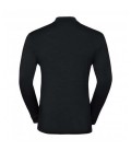 ODLO NATURAL 100 MERINO WARM T-SHIRT HOMME BLACK/MYKONOS BLUE (M)