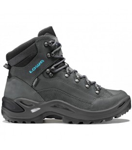 LOWA RENEGADE III GTX MID ANTHRACITE/TURQUOISE (W)