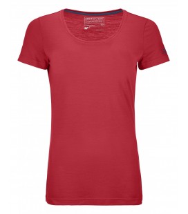 ORTOVOX 150 COOL CLEAN T-SHIRT HOT CORAL (W)