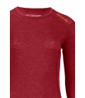 ORTOVOX 105 ULTRA LONG SLEEVE DARK BLOOD (W)