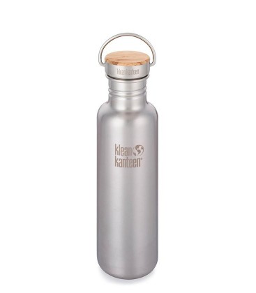 KLEAN KANTEEN 27OZ REFLECT SINGLE WALL BRUSHED STAINLESS (800ML)