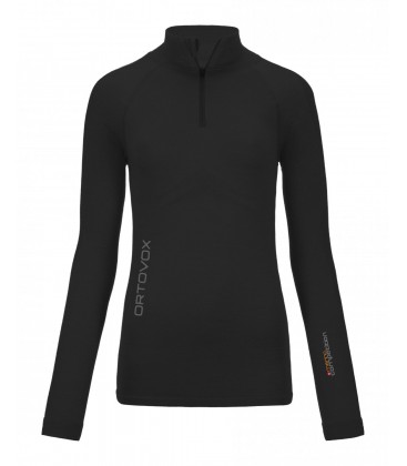 ORTOVOX 230 COMPETITION ZIP NECK BLACK (W)