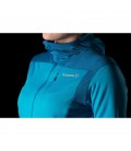 NORRONA FALKETIND WARM1 STRETCH ZIP HOODIE BLUE MOON (W)