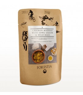 FORESTIA POULET MADRAS, RIZ LONG GRAIN & RIZ SAUVAGE