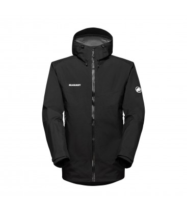 MAMMUT CONVEY TOUR HS HOODED JACKET BLACK/WHITE (M)