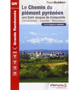 LE CHEMIN DU PIEMONT PYRENEEN VERS ST JACQUES DE COMPOSTELLE